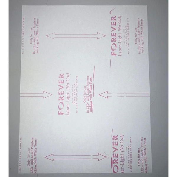 *Forever Laser-Light Transfer Sheets 8.5" x 11" 100count/Pack