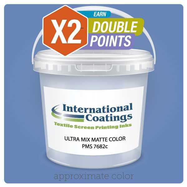 International Coatings PMS 7682C Ultra Mix Matte Plastisol Ink (Gallon)