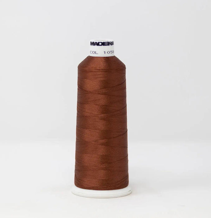 Madeira Rayon 1058 Sienna Embroidery Thread 5500 Yards