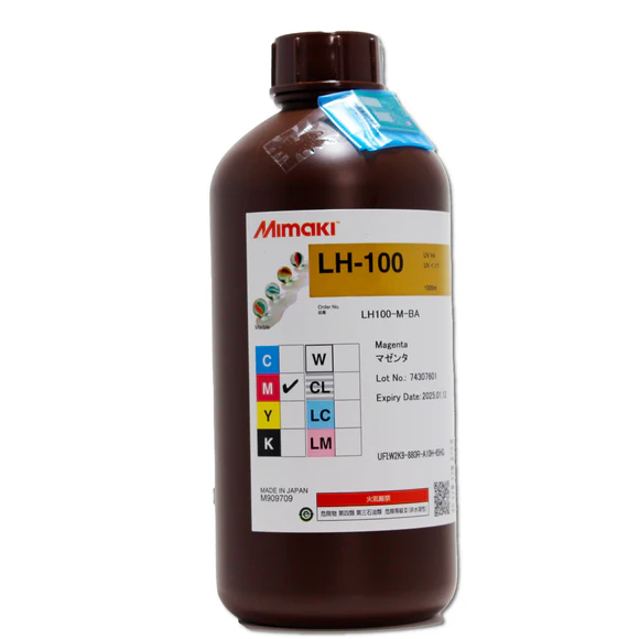 Mimaki LH-100 Magenta UV Ink - 1 Liter Bottle
