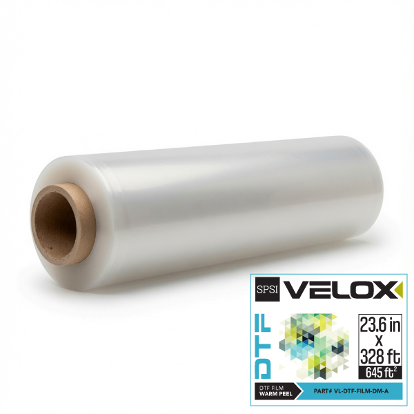 Velox Warm Peel DTF Film 23.6" x 328' Roll