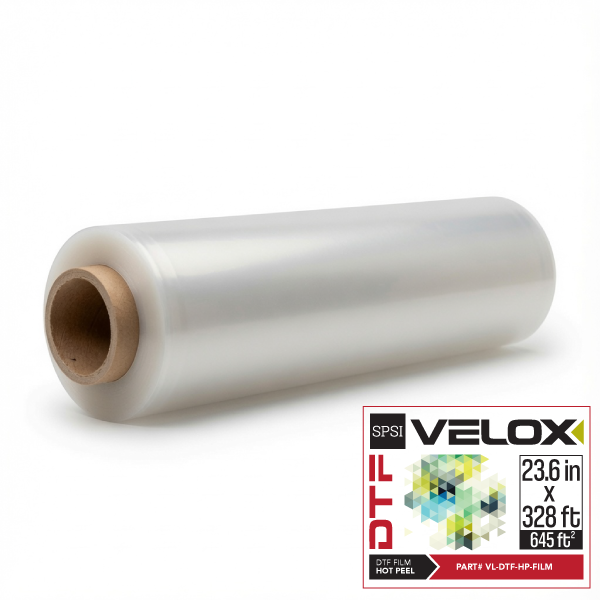 Velox Hot Peel DTF Film 23.6" x 328' Roll