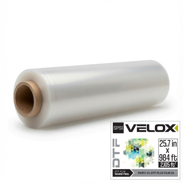 Velox Plus Warm Peel DTF Film 26" x 984' Roll