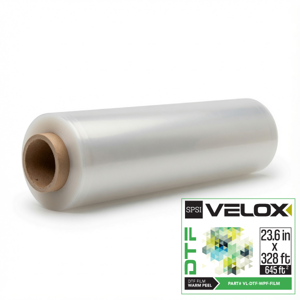 VELOX Warm Peel DTF Film 23.6" x 328' Roll