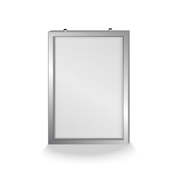 GSF 23" x 31" 86 White Mesh Alum Frame W/ MHM Pins