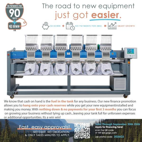 ZSK Racer 6S 6-Head 12 Needle Embroidery Machine